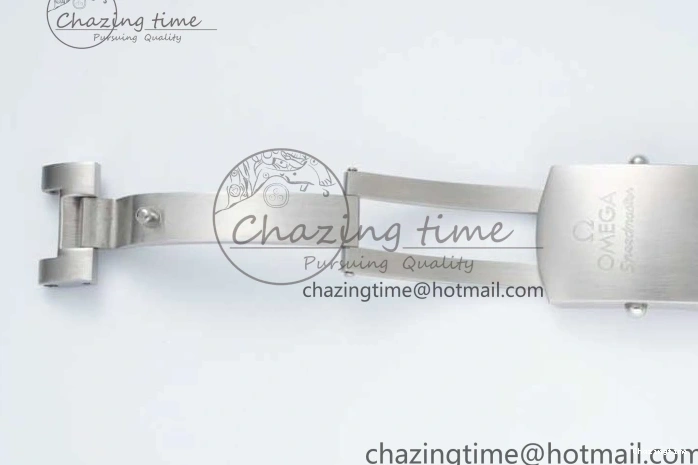 0405 Speedmaster Racing Master SS HKF Best Edition Black Dial on SS Bracelet A Versatile 7810